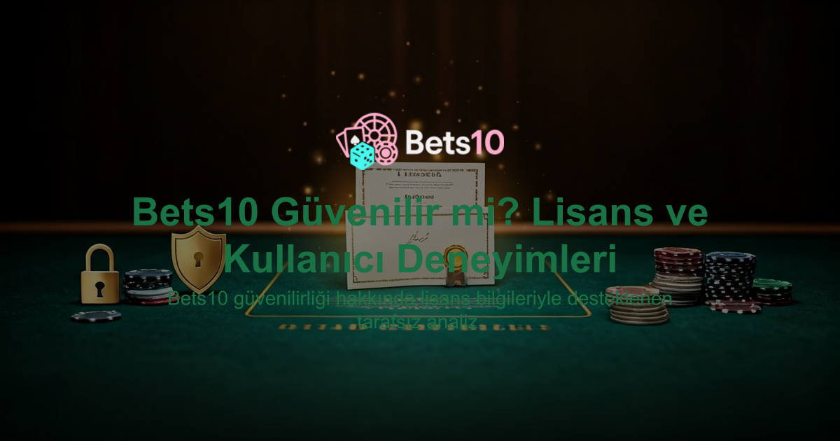 Bets10 Güvenilir mi? Lisans ve Kullanıcı Deneyimleri